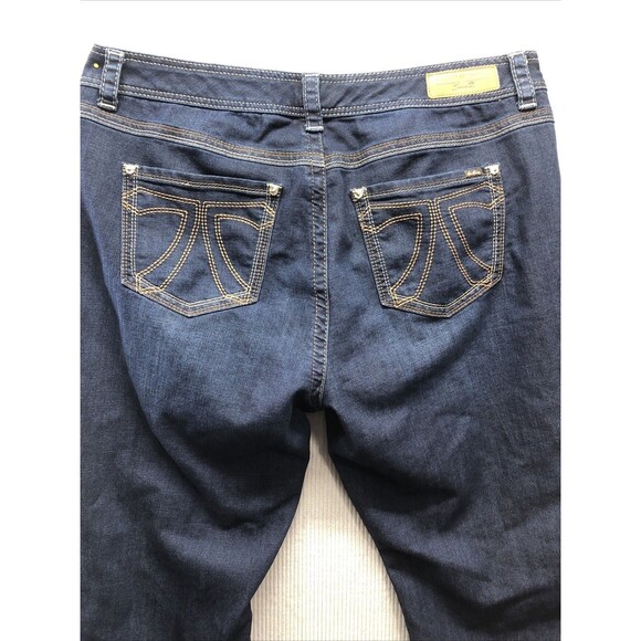 Seven7 Classic Melissa McCarthy Denim Jeans Size 20W Boot Cut Dark Wash - Picture 14 of 16